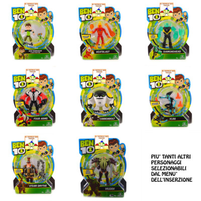 Ben 10 (Ben Ten) Personaggi Base 12cm by Giochi Preziosi Ben10