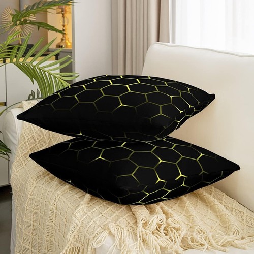 Modern Fashion Pillow Cover Simple Geometry Square Throw Pillow Cover for Decor - Picture 38 of 40