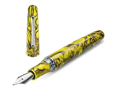 Montegrappa Elmo-01 Iris Yellow Fountain pen Fine nib MIB