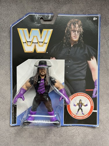 NEW WWE UNDERTAKER SERIES 1 RETRO MATTEL WRESTLING...