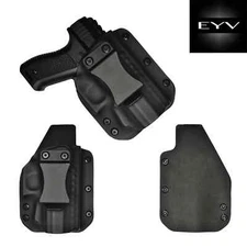 EYV IWB Hybrid Leather/ Kydex Concealment Holster - Pepper Gun 2.0 Mace Brand