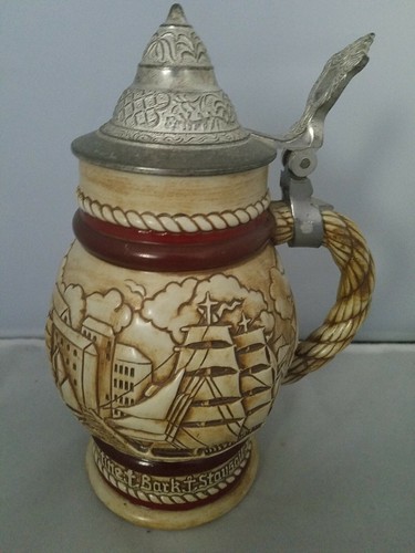 Avon vintage fabriqué à la main au Brésil pour produits Avon 1977 Stein 193201 - Photo 3/7