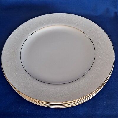 Vintage Lot 4 Embassy China TOUCH OF GOLD Bread & Butter Plates JAPAN 6''
