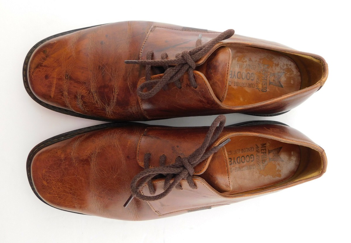 MEPHISTO Size 10 Natural Tak Lace Up Air Relax Oxfords Shoes  display picture 2