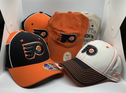 Lot of 5 Philadelphia Flyers Hats NHL 