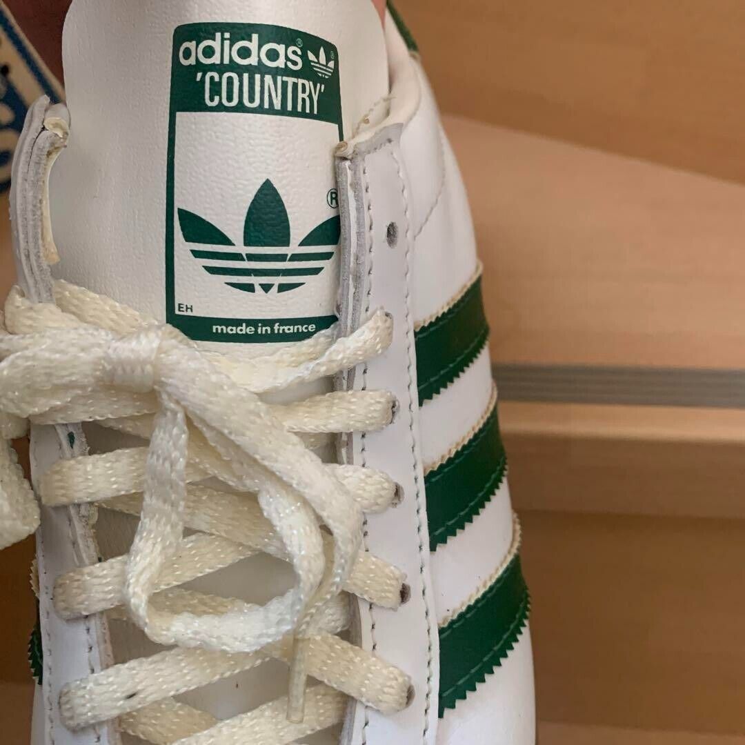 Vintage Adidas Country Sneakers Made in France Dead-stock Vintage Adidas Country Sneakers Made in France Dead-stock