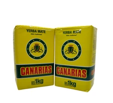 Canarias Yerba Mate - 2.2 LB /1kg / (Pack of 2)