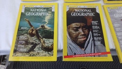 National Geographic Magazines 1970 - 1979 Vintage Print Ads; YOU PICK Issues! - Foto 16 di 71