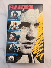 Permanent Record BETA Max Betamac Tape 1988 Keanu Reeves, Jennifer Rubin,