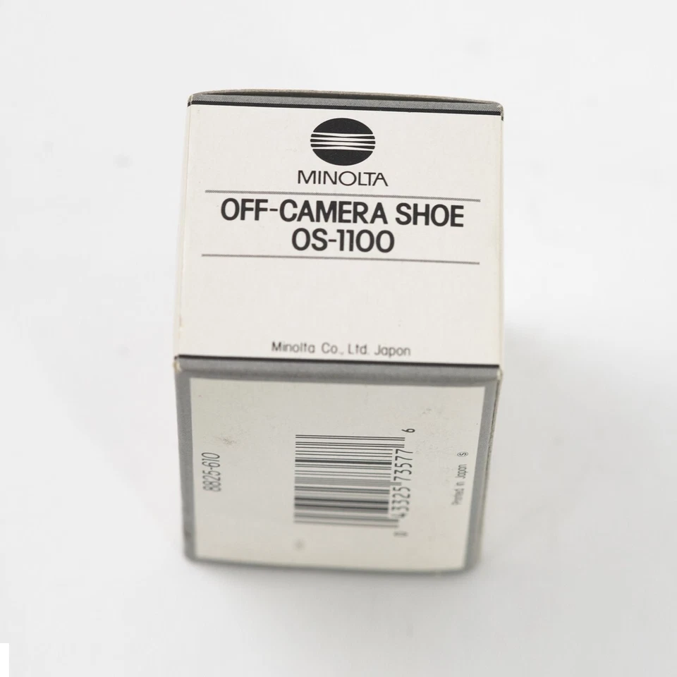 [NEW] Minolta Off-Camera Flash Shoe OS-1100 New Old Stock In Original Box - Image 3 of 4