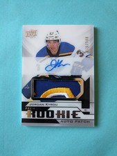 2018-19 Premiere. Jordan Kyrou. Nice 3 Color auto patch rc !! #079/249.