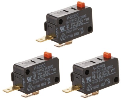 WB24X829 Microwave Door Switch WB24X823 WB24X10029 WB24X10047 WB24X10071 3-PACK
