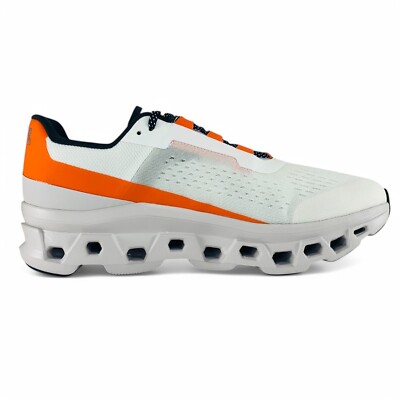 On Cloudmonster Undyed White Flame Men display picture 2