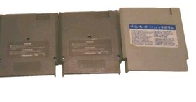 3 cartucce Console Nintendo Nes 1ROBOCOP-2Marble mandare-3Cart. Con 21 in1