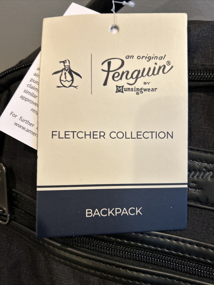 Original Penguin Men's Fletcher Laptop Backpack Black 19 in for sale online  | eBay