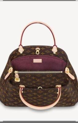 Louis Vuitton Tote bag Montaigne MM M41056 Monogram 2way Brown w