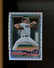 2023 Panini USA Stars & Stripes Prizm White Stars #51 Adam Hachman #d 15/99