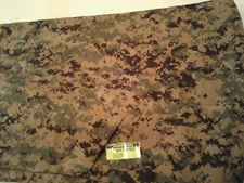 Camoflauge cloth fabric Usmc  military issue 5 feet by 12 feet usmc marpat.
