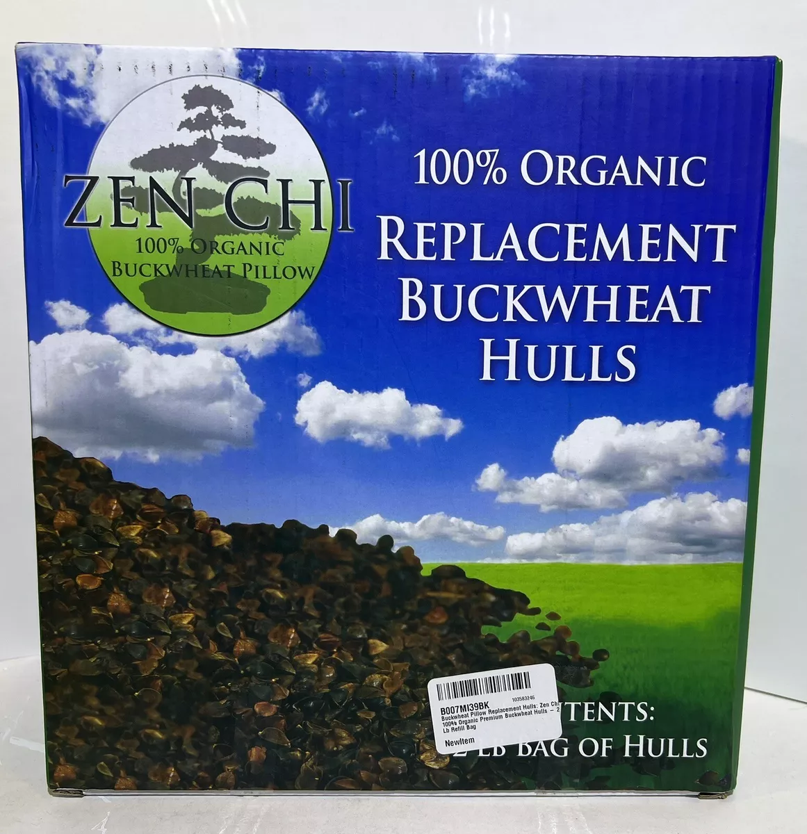 Premium Organic Buckwheat Hulls