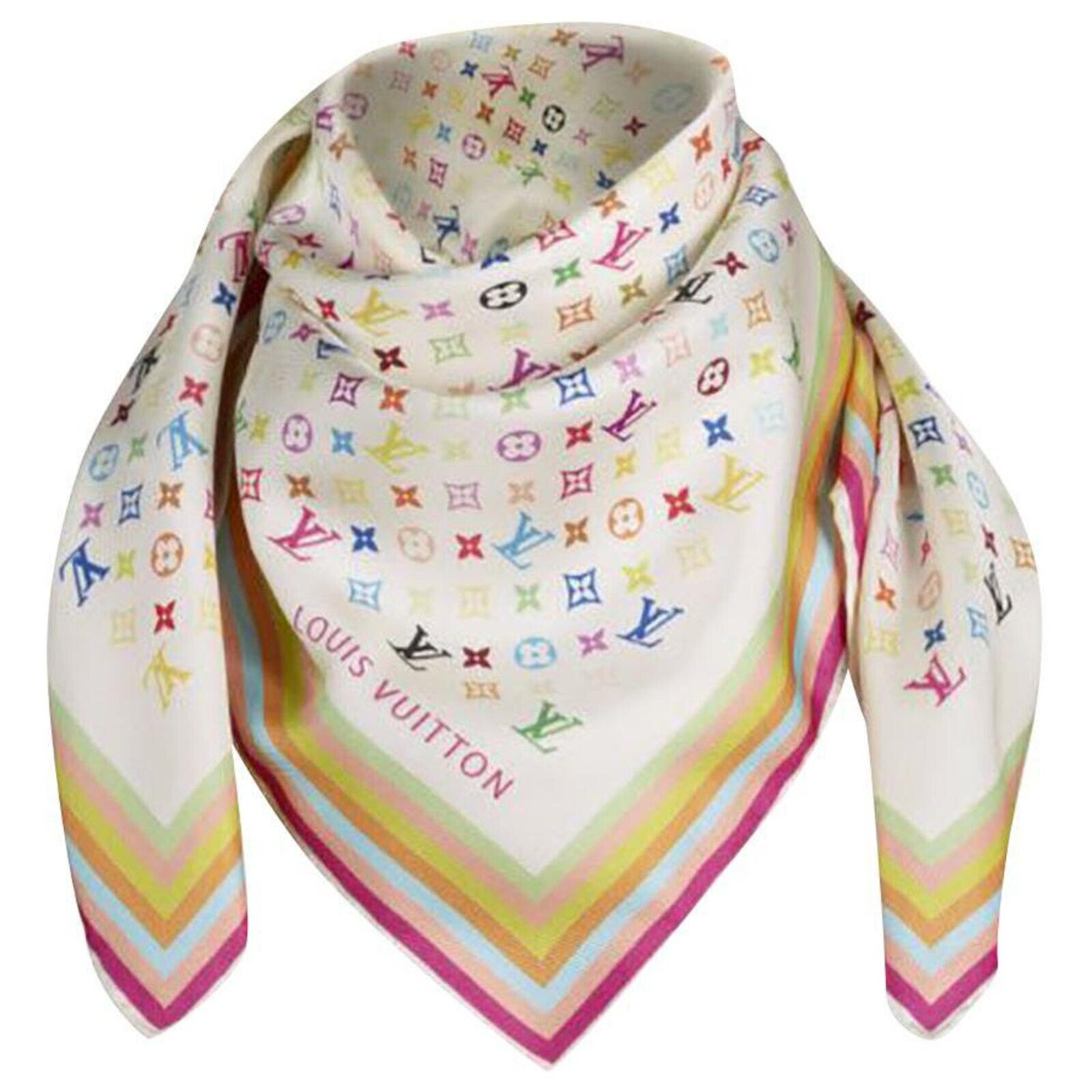 Louis Vuitton Monogram Silk Scarf