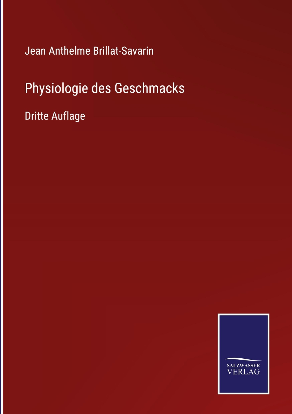 Thumbnail - Physiologie Des Geschmacks | Buch | 9783752528893