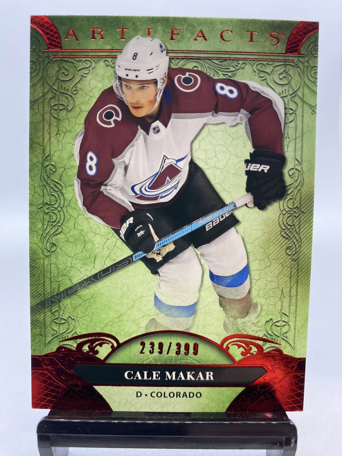 2020-21 Upper Deck Artifacts - Stars Ruby #116 Cale Makar /399