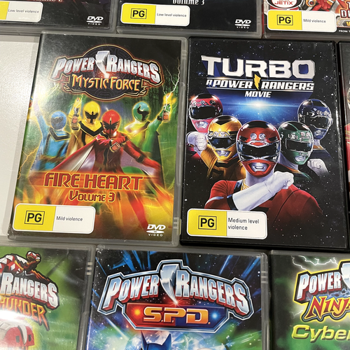 POWER RANGERS Movies DVD Bundle Lot DVD’S x14 Movies - Picture 5 of 11