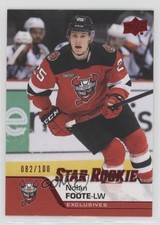 2020-21 Upper Deck AHL Star Rookies Exclusives 82/100 Nolan Foote #163 0m3o