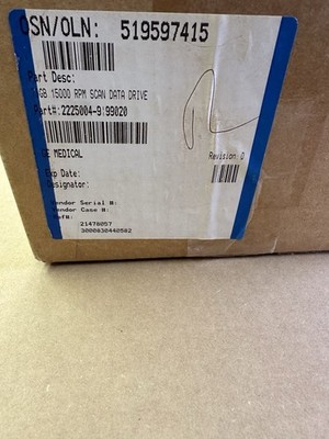 73GB 15000RPM Scan Data Disk Drive GE Part # 2225004-9 For CT Systems