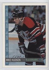 1992-93 O-Pee-Chee Mike Hudson #331 0a4