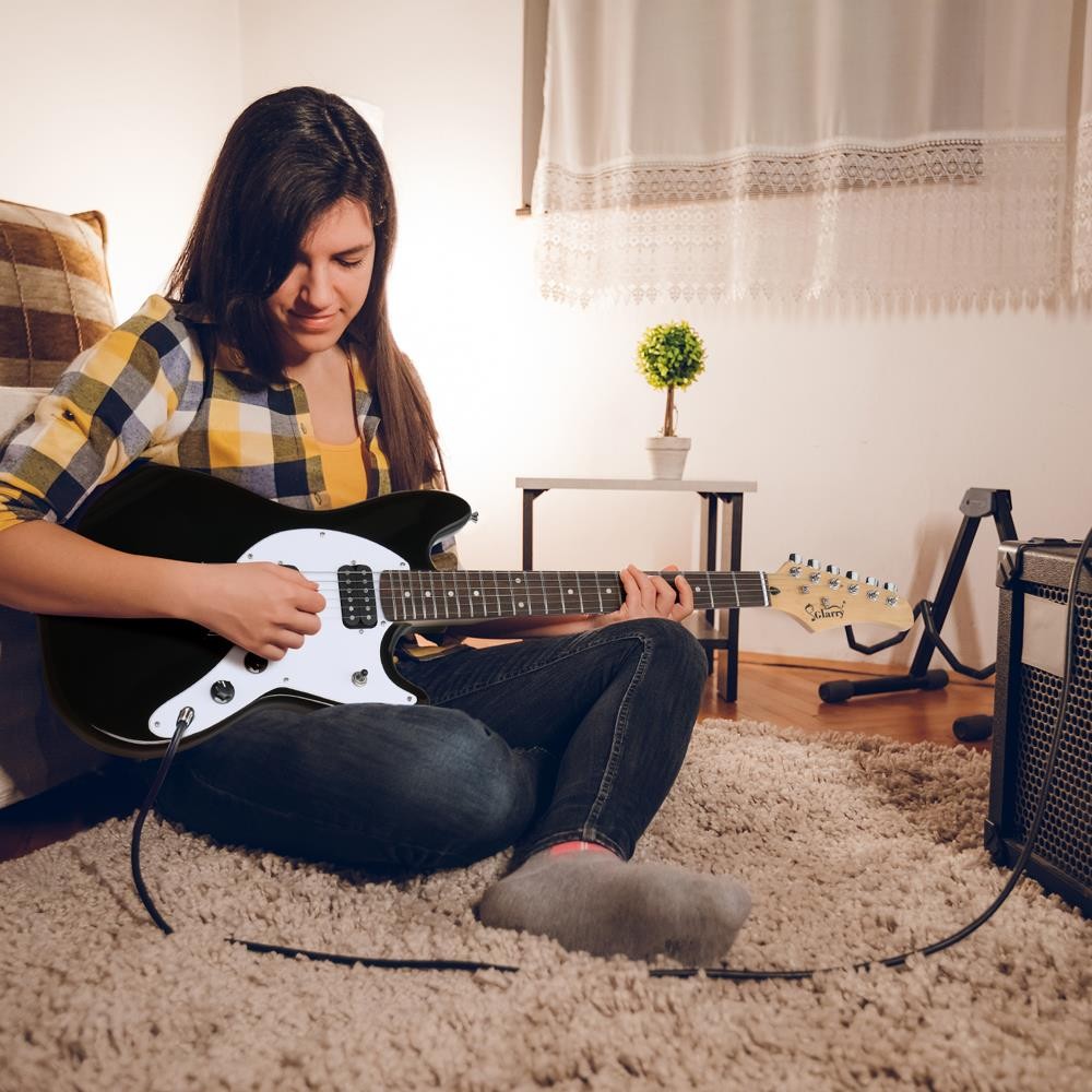 Glarry 6 String H-H Pickups GMF Electric Guitar 6 String for School Band