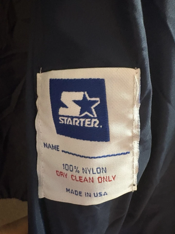 Chaqueta De Colección Años 80 90 Para Hombre’s Starter California Angels Nylon Talla Mediana MLB Foto 4 de 4