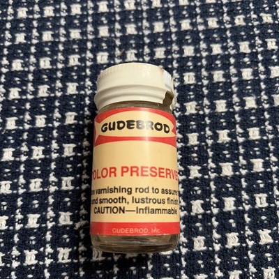 Vintage Gudebrod #111 Color Preserver 1.25 Fluid Ounce