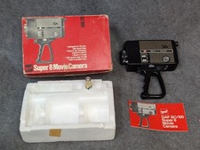Vintage GAF SC/100, SC-100, SC 100, Super 8 Movie Camera, Great Shape, Video