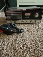 Regency CR-142 CB Radio AM Transceiver Base Station Radio, Microphone
