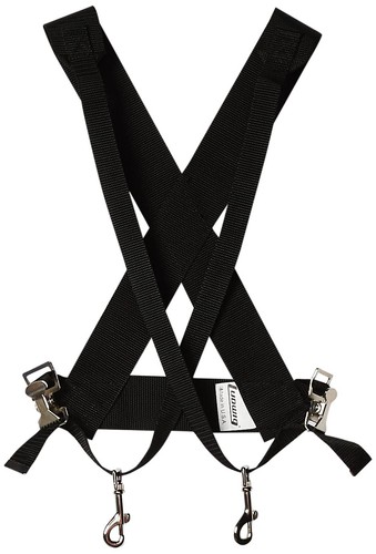 Ludwig LF350B Black Parade Marching Bass Drum Sling 