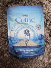 Saltix Grey Coarse Sea Salt 1/2 lbs (8oz) From the Celtic 8 Ounce (Pack of 1) 