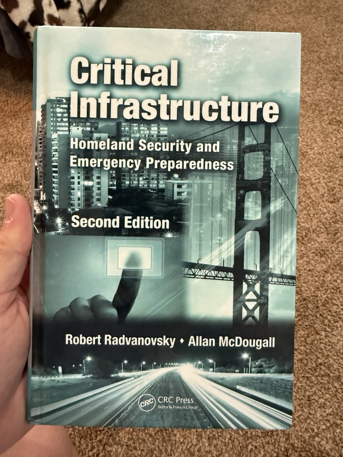 Critical Infrastructure:homeland Security And Emergency Preparedness (Hardcover)