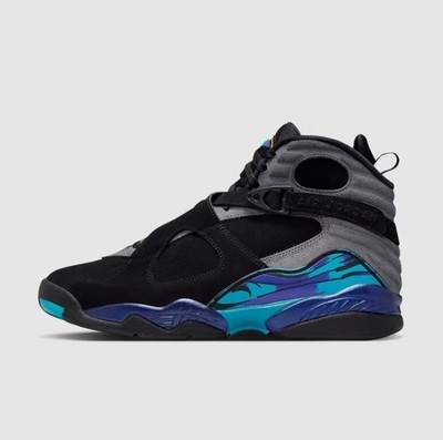 スニーカーNike Air Jordan 25cmブラック/ターコイズ 2025 Nike Air Jordan 8 VIII Retro Aqua Black True Red Concord