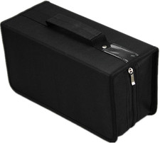 CD/DVD Case Holder Organizer Wallet Sleeves Booklet Binder,Storage 168 Capacity