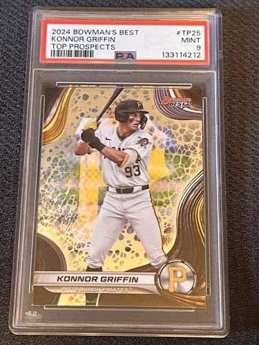 2024 Bowman's Best Top Prospects #TP25 Konnor Griffin PSA 9