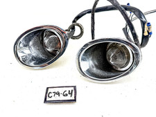 Oem 1958 1959 1960 Corvette Parking Light Housings Pair Inner Lens F1b-58 C79-64