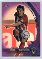 2014 Topps Chrome MLS Purple Refractor Erick Torres #52 6w6