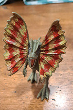 2017 Mattel Jurassic World Attack Pack Dilophosaurus Dinosaur Figure