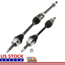 Front CV Axle Shaft Pair 2 for Toyota Highlander Solara 2002-2009 Camry 2.4L
