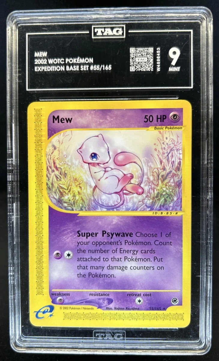 Pokémon Mew Pokémon TCG Expedition Base Set Individual Collectible