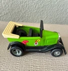 Vintage Tiny Tonka Stinger (#456) - Lime Green Model A Ford Roadster Toy Car