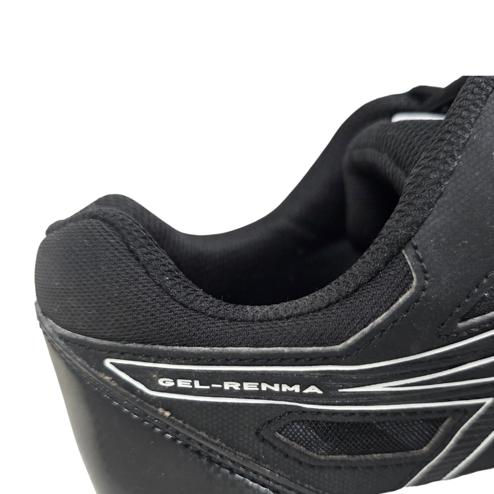 Asics Gel-Renma Mens 9.5 Black White Gum Pickleball Court Shoes 1071A068 thumbnail 6