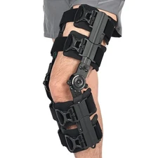 Adjustable Hinged Knee Immobilizer Brace,Relieve joint pain, Post Op Immobilizer