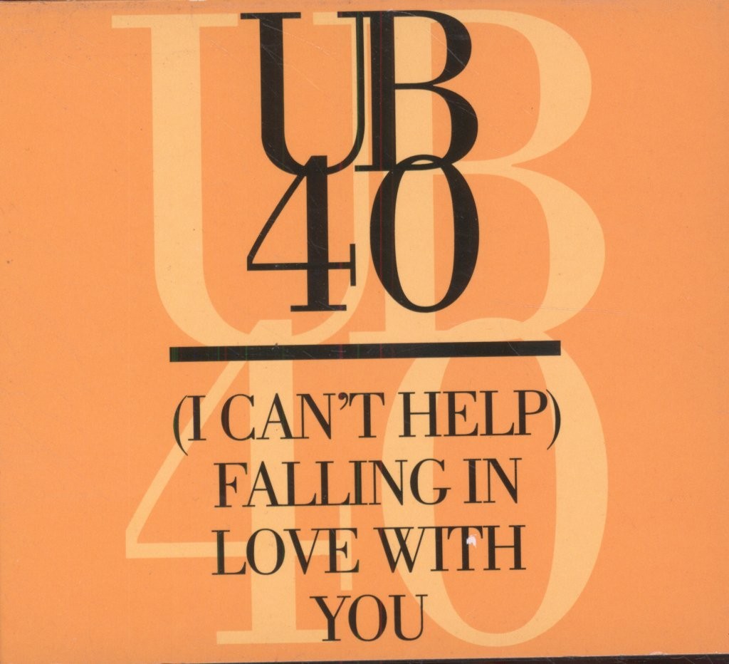Ub40 (I Can't Help) Falling In Love With You CD Europe Dep International 1993